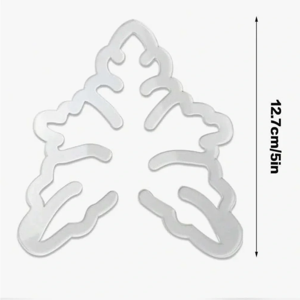 Transparent Plastic Plant Stem Support Clips For Indoor & Outdoor Plants - Picture 5 of 7